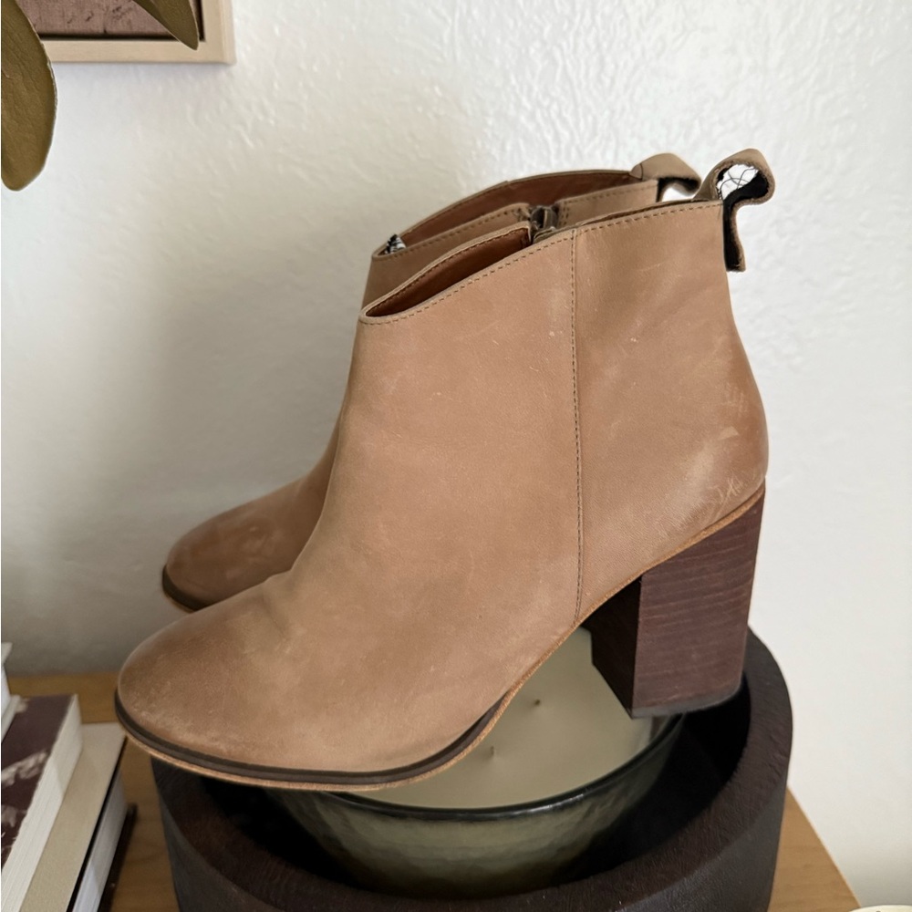 BP Nordstrom  Leather Ankle Booties